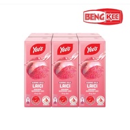 Beng kee🔥 Yeos laci 250ml*6pcs🔥荔枝 air Kotak