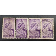 Setem 10 cents Malaya Coronation 1953 (4V)