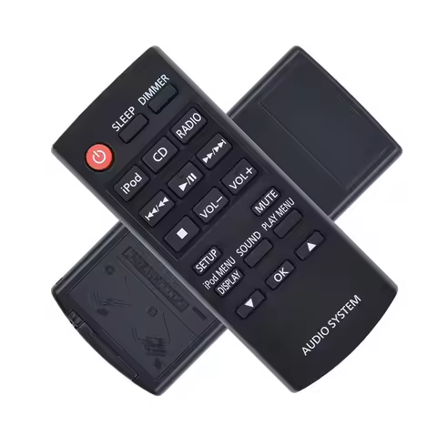 For Panasonic Audio Player SC-HC27 SC-HC38 SC-HC58 SC-HC35 SC-HC4 Speaker Remote Control N2QAYC00005