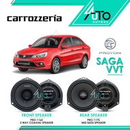 Carrozzeria Speaker Proton Saga VVT 2016 Plug & Play Car Speaker PNP Front Rear No Modify Socket Spa