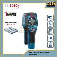 Bosch Detector D-tect 120 Professional Metal Detector Wall Scanner Detector Intuitive Radar Metal De