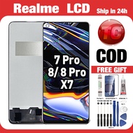 LCD REALME 7 Pro/ 8 Pro/ 8/ X7 Compatible For Original Touch Screen Digitizer