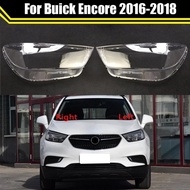 Headlamp Case  For Buick Encore 2016 2017 2018 Car Front Glass Headlight Cover Head Light Lens Caps 