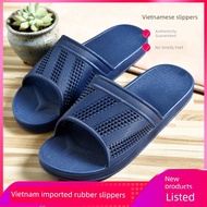 slippers men indoor slipper Vietnam Natural Rubber Anti-Slip 47 48 Bathroom Slippers
