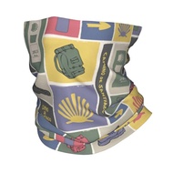 Buen Camino de Santiago Bandana Winter Neck Warmer Men Windproof Wrap Face Scarf Ski El Camino Way o