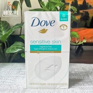 ✳✑♦Dove Sensitive Skin Beauty Bar Soap 6bars 637g