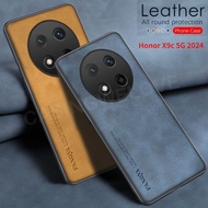For Honor X9c 5G 2024 honor X9C X9 X9b X9a X9d X9c smart 5G 4G Casing Luxury Leather Texture Sheepsk