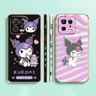 Cute Cartoon Kuromi Sweet Baby Side Printed E-TPU Phone Case For XIAOMI POCO F4 F3 M5 M4 X5 X4 X3 C40 F5 F1 REDMI K50 K40 NOTE 12 11 10 S GT PRO PLUS NFC Gaming Turbo 5G