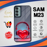 Latest Samsung M23 Case Cute Headset Samsung M23 Softcase Hardcase Glossy