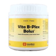 Vita B-Plex Bolus isi 17 bolus - Vitamin B Kompleks untuk sapi kambing