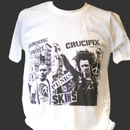 Agnostic Front Crucifix Hardcore Punk Rock Flyer T-Shirt Unisex