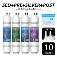 I-TECH Korea Water Filter Cartridge Replacement Filter Set 4 in 1 for Indoor Water Filter Dispenser