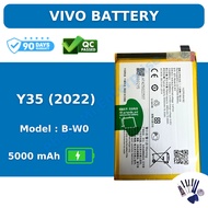 Vivo Battery Compatible for Vivo Y35 (2022) Battery B-W0