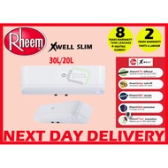 Rheem Xwell Slim (XS-20 / XS-30) Classic Plus Storage Heater 20L / 30L |Singapore Product | Express Free Home Delivery