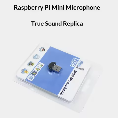 360° Omni-directional Noise Reduction USB Microphone Portable Voice Recording Mic For Raspberry Pi 3