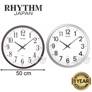 RHYTHM Silent Silky Move Jumbo Large Analogue Wall Clock (Jam Dinding Besar) CMG430 RTCMG430
