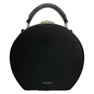 Yves Saint Laurent YSL Paris Laula Handbag Purse leather black Direct from Japan Secondhand