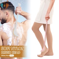 Foot Brush with Adjustable Long Handle Enduring Foot Scrubber Easy to Clean Leg Scrub Brush for Seni