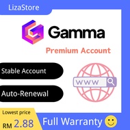 GAMMA.APP  Gamma Pro Account AI Presentation Slides Premium | Full Warranty