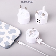SEASONWIND Mobile Phone Charger EU Charger Adapter Quick Charge Mini Adapter Mobile Phone Adapter US