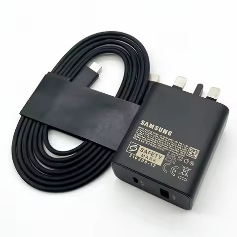Samsung 35W+15W PD Dual Ports Charger 1.8M USB Type C Cable Super Fast Power Wall Adapter For Galaxy