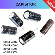 Electrolytic Capisitor 68 UF 450V/120 UF 450V/100 UF 400V/100 UF 450V/180 UF 400V