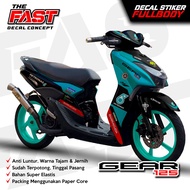 Decal Gear Fullbody Petronas Stiker Yamah Gear 125 Decal Mio Gear 125 Full Body Stiker Motor Gear 12