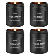 Scented Candles Set | Men Candle Set, Scented Candles for Home, Gifts for Men Aromatherapy Gift Set 
