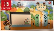 Nintendo Switch 限量版 主機 動森特別版