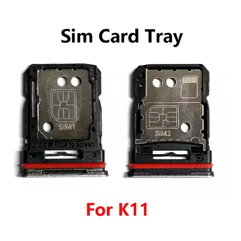 For OPPO K11 K12 Sim Card Slot Tray Holder Sim Card Reader Socket