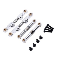 Metal Upgrade Front & Rear Adjustable Linkage Rods for MJX 1/14 14207 14208 RC Car Spare Parts