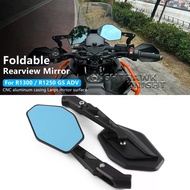 Suitable for BMW R1300GS R1250GS ADV R1200GS Adventure Motorcycle Foldable Rearview Mirror Adjustabl