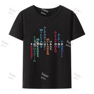 F1 Theme 100%Cotton Men T Shirts Y2k Tops Women's T-shirt GraphicStreetwear Tshirts Men's Gym Zevity