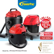 PowerPac Wet &amp; Dry Vacuum Cleaner, Bagless Vacuum Cleaner, Vacuum Cleaner With HEPA Filter (PPV1300/PPV1500/PPV1255)