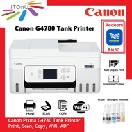 Canon PIXMA G4780 MegaTank Wireless All-In-One Printer(Print/Scan/Copy/Wifi/ADF)