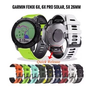 Garmin Fenix 6X / 6X Pro Solar Quick Release Band Strap