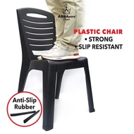 Abbaware Plastic Chair/Kerusi Makan/Kerusi Plastik/Dining Chair/Anti-slip Chair (Max 6pcs per order)