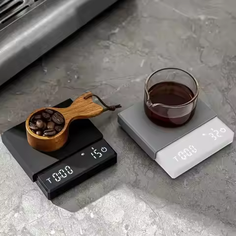Personal Electronic Scale For Coffee Household Italian Coffee Scale Gram Weight Chronograph Scale Ki