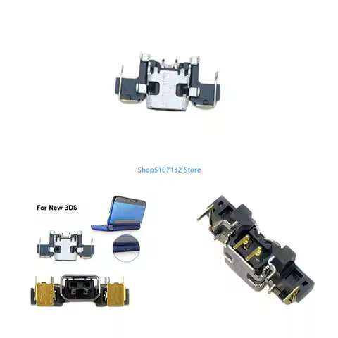 87HD Console Charging Dock Port Connector Replaced for for New 2DS 3DS XL LL