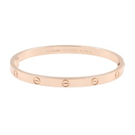[Used] Cartier Love Bracelet B6081417, Wrist size 14.5cm, K18PG (Pink Gold), Love Bracelet, Women's,
