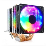CPU Radiator 6 Copper Tube Ultra-Silent Fan 1155AMD2011 Chicken Game Desktop Computer CPU Fan