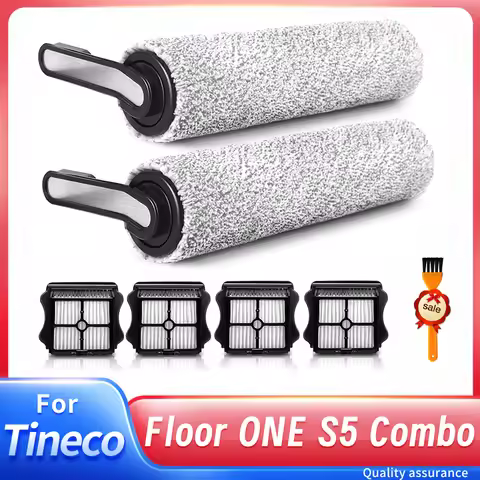 For Tineco Floor ONE S5 Combo Cordless Wet Dry Vacuum Cleaner Accessories Brush Roller And HEPA Filt