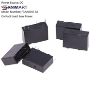 AN.MART 5PCS 24V Relay F3AA024E 5A 24VDC F3AA012E F3AA005E Normally Open 4 Feet Relay 5A MY