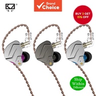 KZ ZSN PRO Earphones Wired In-Ear Headsets 1DD 1BA Hybrid Metal HiFi Sport Noise Cancelling Headphon