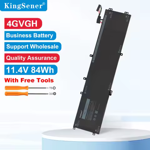 KingSener 4GVGH RRCGW Laptop Battery for DELL Precision 5510 XPS 15 9550 Series 1P6KD T453X Free Too
