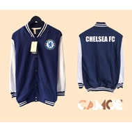 Chelsea FC Logo Varsity Baseball Jacket