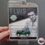 HIJAU GREENLIGHT Hollywood Exclusive Jeep CJ-5 CJ5 Elvis Presley Green Green light