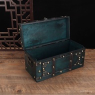 Storage Storage Box Letter Wooden Wooden Exquisite Children's Treasure Box Antique Retro Jewelry Jew