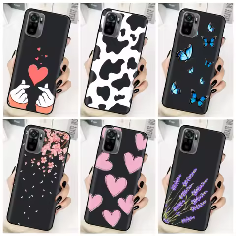 Fashion Case For Xiaomi Redmi Note 10s Note10 Pro Case Cover Silicon Soft Phone Cases for Redmi Note
