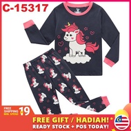 Pajamas (Long Sleeve+Pant) - C-15317 - 2 [LOCAL STOCK] Sleepsuit  /